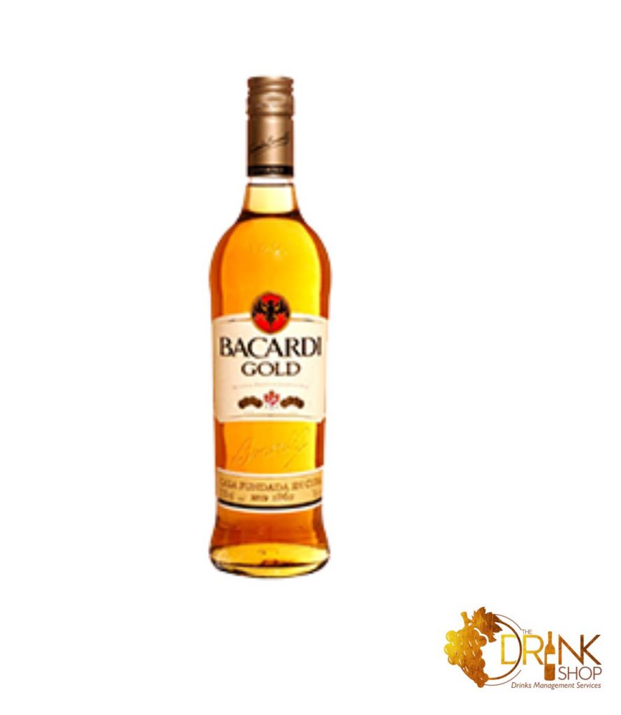 BACARDI GOLD RUM(75CL) The Drink Shop Nigeria Buy Drinks Online
