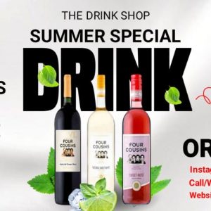 3 bottles of Four Cousins