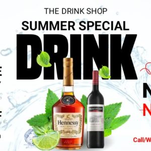 Hennessy VS and Drostdy Hof